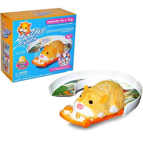 51CuSf%2Ba4dL Zhu Zhu Pets Skateboard & U Turn