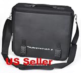 Travel Carry Case Bag for Slim Ps3 Playstation 3 Console Shoulder Carrying Black