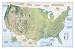 Amazon price tracker, Amazon price history charts, United States Physical Wall Map (tubed) (Reference - U.S.)