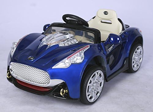 New 2015 Exclusive Maserati Sport Style 12v Kids Ride on Car, Power Wheels, Battery with Remote Control Toy Car for Kids - Blue