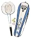 Talbot Torro Attacker 2 Player Badminton Set With 2 Rackets and 2 Shuttlecocks