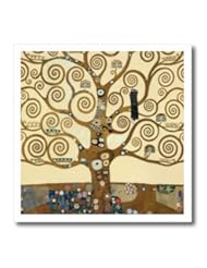 Art and Craft Supply: 3dRose ht_155632_3 The Tree of Life 1909 Stylish Swirling Branches Brown Fine Art Deco Iron on Heat Transfer Paper for White Material, 10 by 10-Inch - 3dRose