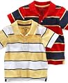 Greendog Baby Shirt, Baby Boys Striped Polo Shirt warm gold 18 months