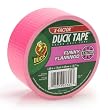 Duck Brand 868088 1.88-Inch-by-15-Yard Colored Duct Tape, Funky Flamingo