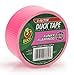 Duck Brand 868088 X-Factor Neon Colored Duct Tape, Funky Flamingo, 1.88-Inch by 15 Yards, Single Roll