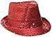 Be Wicked Women's Sequin Fedora Hat