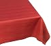 Bardwil Elements 52-inch By 52-inch Square Tablecloth, Brick
