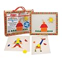 Melissa & Doug Magnetic Pattern Blocks Set