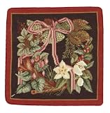 17 x 17 Handmade Knotted European New Area Rug From China - 60217