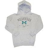 Michigan Wolverines Old Time Hockey Arch Youth Hoody