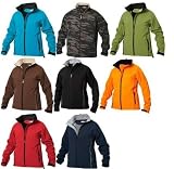 Produkt-Bild: Damen Softshell Outdoorjacke mit Reflektorstreifen und Fleecekragen in 8 Farben und den Gr&ouml;ssen S, M, L, XL
