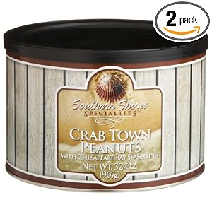 Southern Shores Specialties Crab Town Peanuts with Chesapeake Bay Style Seasoning,... by Southern Shores Specialties