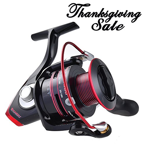 KastKing Sharky II Waterproof Spinning Reel - Up To 41.5LBs Revolutionary Drag System with Carbon Fiber Matrix - Enhanced Brass Gear and No-Screw Power Launch Spool - [2016 Flagship Spinning Reel]