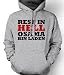Rest In Hell Osama Bin Laden Mens Sweatshirt, Osama Bin Laden Dead Mens Pullover Hoodie