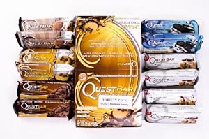 Quest Nutrition Protein Bar - Chocolate Lovers Variety Box of 12