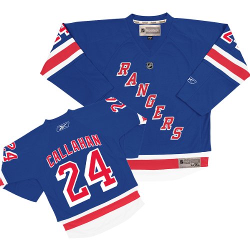 Reebok New York Rangers Ryan Callahan Youth (8-20) Replica Home Jersey Small/Medium