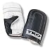 TKO is committed through sound and honest business practices to manufacture and design innovative quality boxing and fitness products that bring value and enjoyment to our customers. Countless hours are spent sourcing the finest materials, working with our factories to produce and maintain the highest level of quality, while laboring over the "little details" that make our products superior in today's marketplace. Top grain leather construction Foam padding with grip bar Double stitched on all seems Full cotton lining