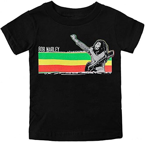 Bob Marley Rasta Stripe Toddler T-Shirt, 3T