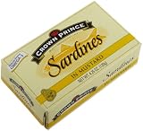 Crown Prince Sardines in Mustard, 4.25-Ounce Tins (Pack of 24)