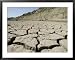 Cracked Earth Lies at the Bottom of the Arenos Reservoir Near Pueblo De Arenos Associ...