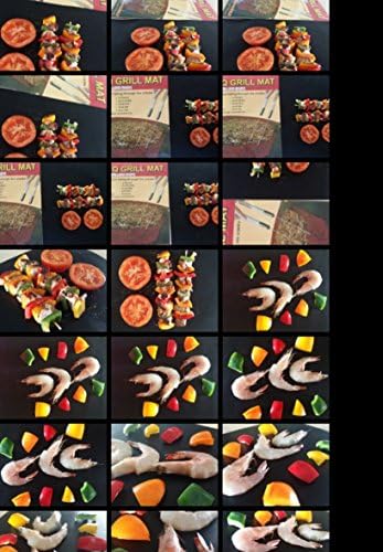 Spoilt Choices - BBQ Grill Mat (Set of 2), Black.