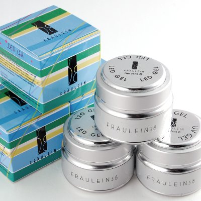 Fraeulein 38 LED-Gel Set 1-Phasen Aufbaugel rosa French je 26ml Preisvergleich
