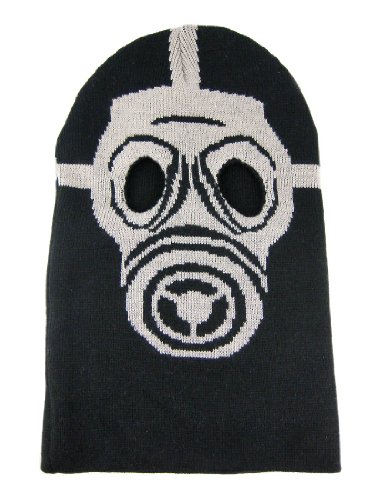 Gas Mask Design Ski Mask Hat Cap Biohazard