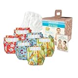 Bumkins Diaper Bundle 6-Pack- Unisex, Large