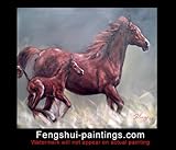 IMAGE OF Horse Painting, Wall Art Painting Horse, Horse Art Oil Painting c0592