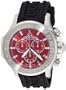 Chase-Durer Men's 380.2RR-RUBB Firestorm Chronograph Stainless Steel Rubber Strap Watch