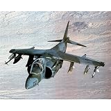 (16x20) AV-8B Harrier II (In Air) Art Poster Print