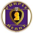 Purple Heart Sticker