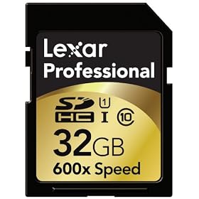 Lexar Professional 600x 32 GB SDHC UHS-I Card LSD32GCTBNA600 by 
