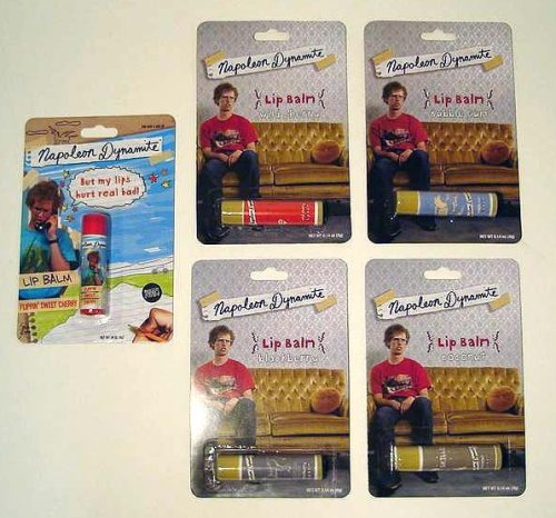 Napoleon Dynamite Lip Balm Set of 5