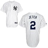 Derek Jeter New York Yankees Replica Home Jersey by Majestic