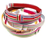 L.Erickson USA Narrow Ribbon Bow Headband