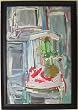 Chair Still Life, Original Oil Painting By Carmel Artist Anthony Rappa - Framed Artwork