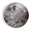 Kikkerland Moon Melamine Serving Bowl