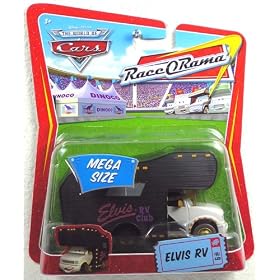 Disney Pixar CARS Movie 1:55 Die Cast Car Oversized Vehicle Elvis by Disney
