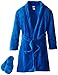 Too Cool 2 Sleep Boy's Plush Blue Bathrobe and Slipper Gift Set