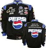 Jeff Gordon No.24 Black Pepsi Cotton Twill Jacket