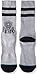 Stance Men's Peaceful Graphic Deer Print Arch Support Classic Crew Sock