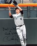 Chris Coghlan Autographed/Hand Signed Fielding 8x10 Photo