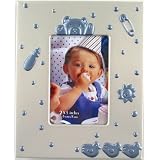 Classic Baby Photo Frame, Blue by BabyVision