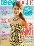 Teen Vogue April 2009 Emma Roberts (Pretty Woman Emma Roberts Grows Up; Rock Your Prom; Love Lockdown)