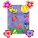FunToSee Flower Power Sticky Corners, Pack of 24