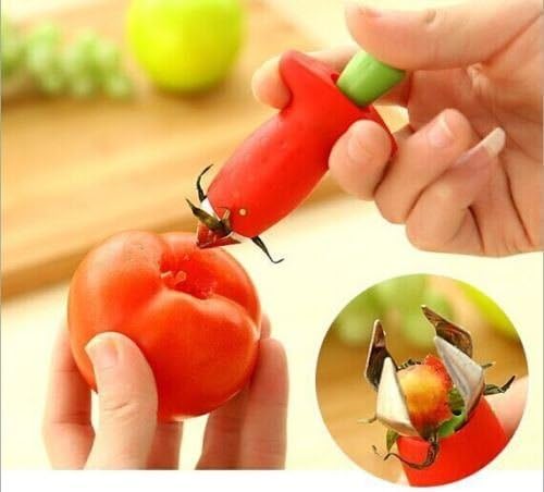 HOT Creative Strawberry Huller Stalks Fruit Stalks Knife Tomatoes Stalks
