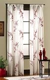 Asian Bedroom Cherry Blossom Curtain Panel Set By Collections Etc