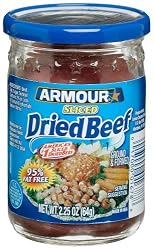 Armour Sliced Beef Dried, 2.25-Ounce Jars (Pack of 12)