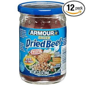 Armour Sliced Beef Dried, 2.25-Ounce Jars (Pack of 12) by Beef Jerky